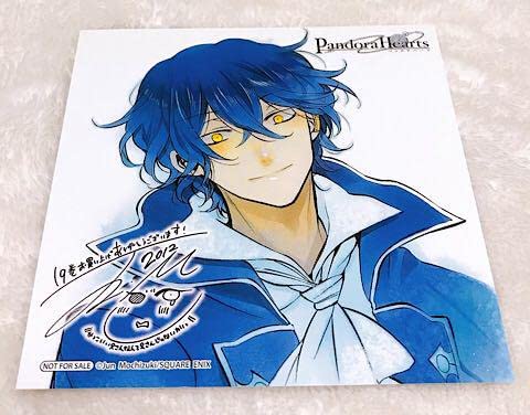 PandoraHearts パンドラハーツ 特典　ミニ色紙 望月淳 『PandoraHearts -パンドラハーツ- 22』 アニメイト特典